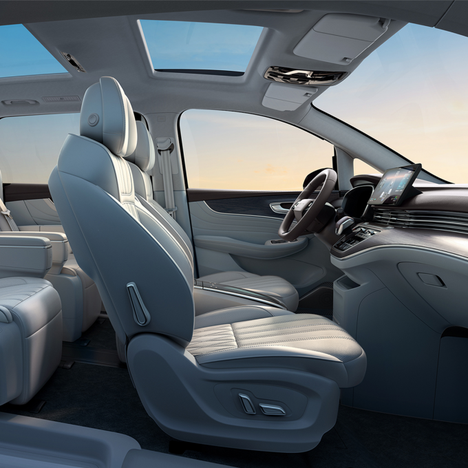 2023 MPV EV Car 7 مقاعد Roewe Imax8 للسفر مركبة طاقة جديدة طويلة المدى 4