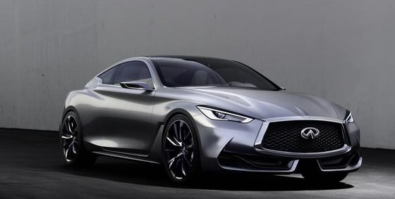 5 Passengers Luxury EV Car Middle Large Size Infiniti Q50 Ev 300HP