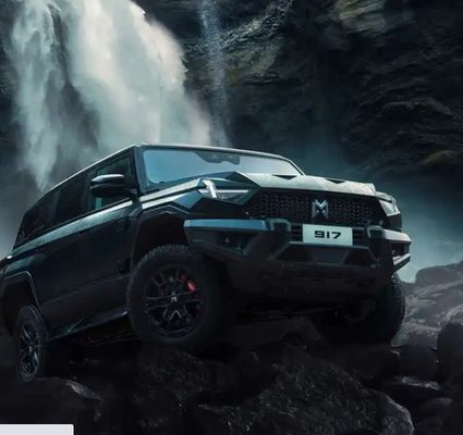 Dongfeng Hardcore Electric Cars M917 SUV Luxury SUV 4FWD Off Road Ev Car