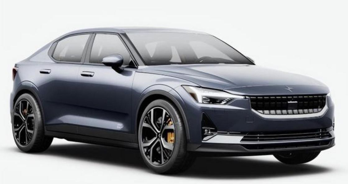 Long Range 450km Polestar 2 Electric Car Sedan With 300Kw Motor Power