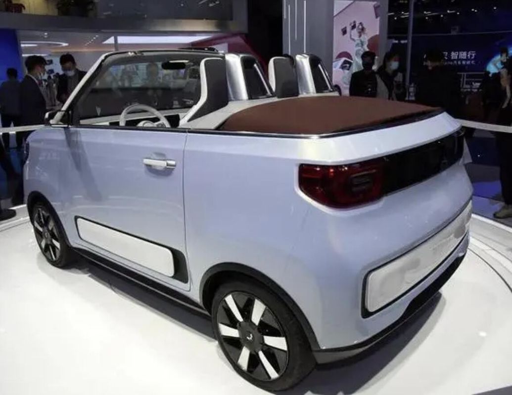 Wuling Hongguang Mini Ev Cars 2023 170km Wuling Ev 4 Seater 4 Doors