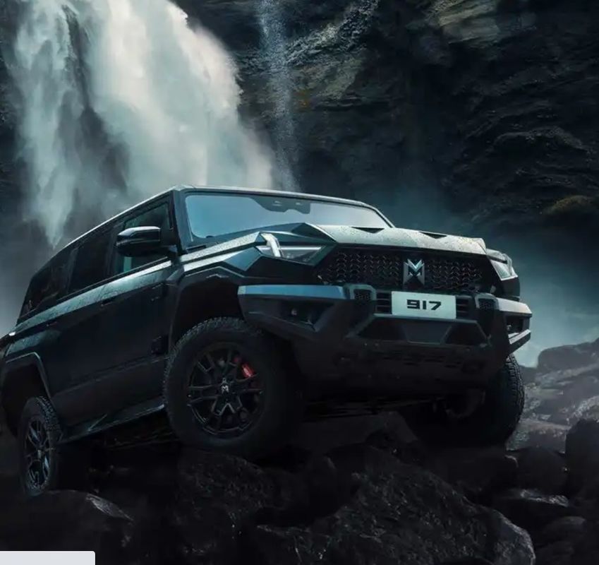 Dongfeng Hardcore Electric Cars M917 SUV Luxury SUV 4FWD Off Road Ev Car